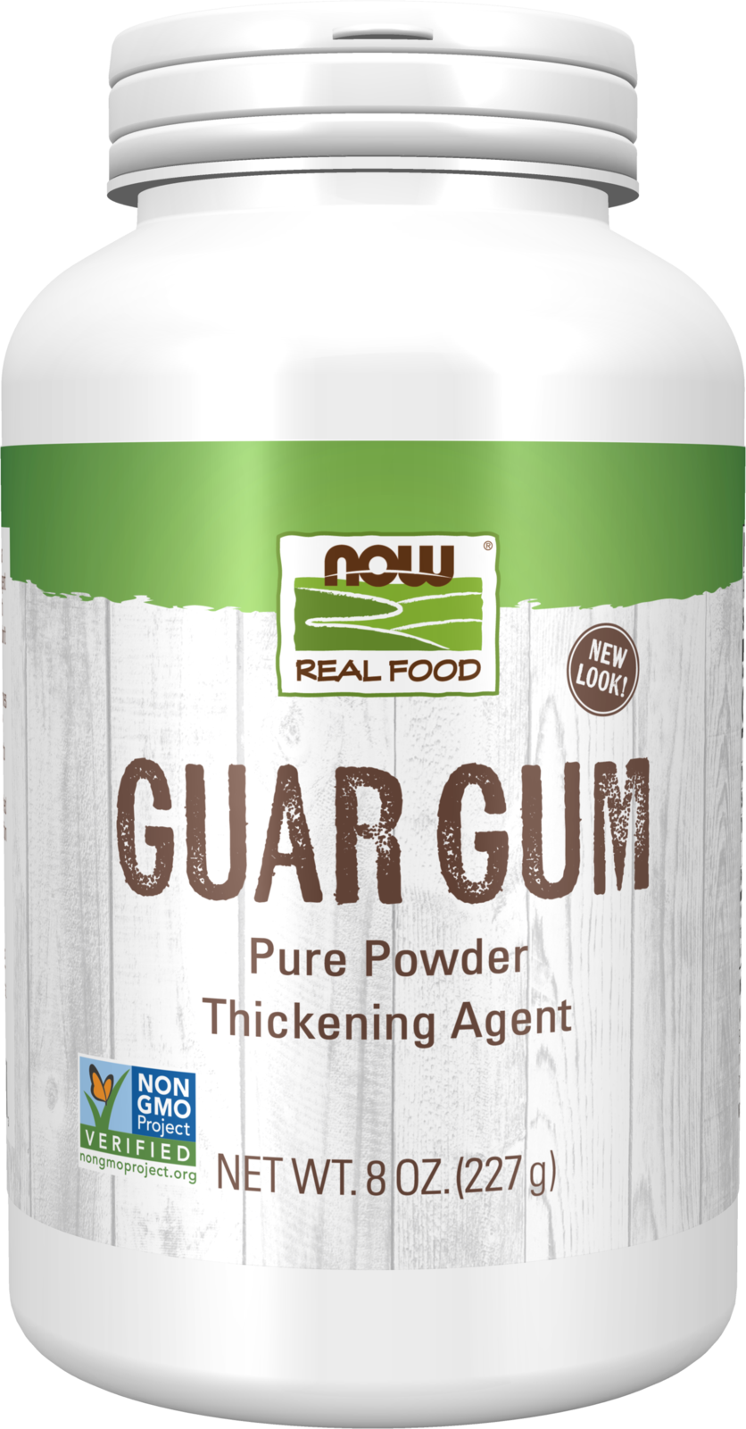 NOW Foods, Guar Gum Powder, Thickener, Gluten-Free, 8 oz — product image