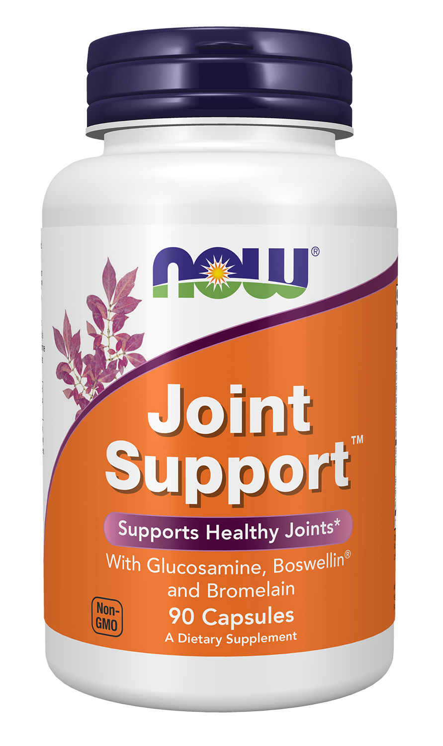 NOW Supplements, Joint Support™ Glucosamine, Boswellin®, 90 Caps — product image