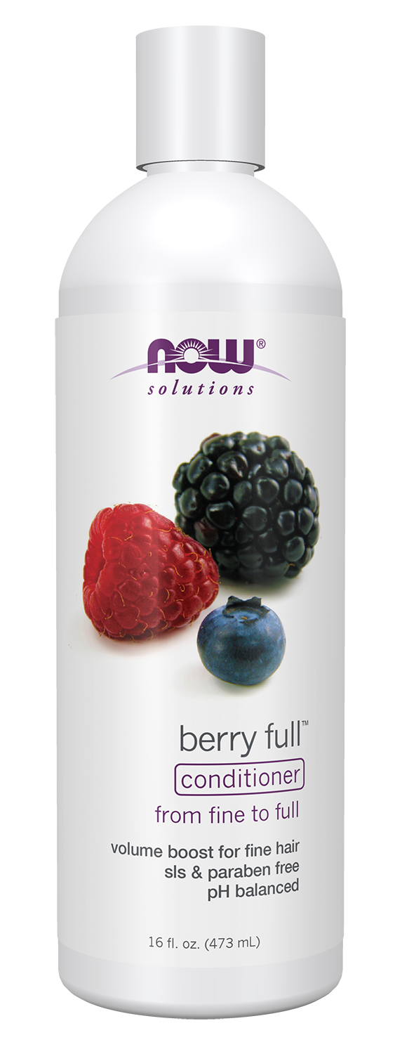NOW Solutions, Berry Full™ Conditioner, Volume for Fine Hair, 16 fl. oz — product image