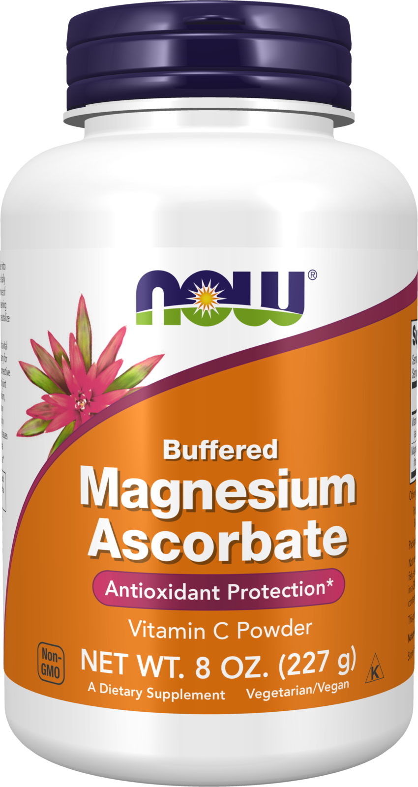 NOW Supplements, Magnesium Ascorbate Powder, Antioxidant Protection*, 8 oz — product image