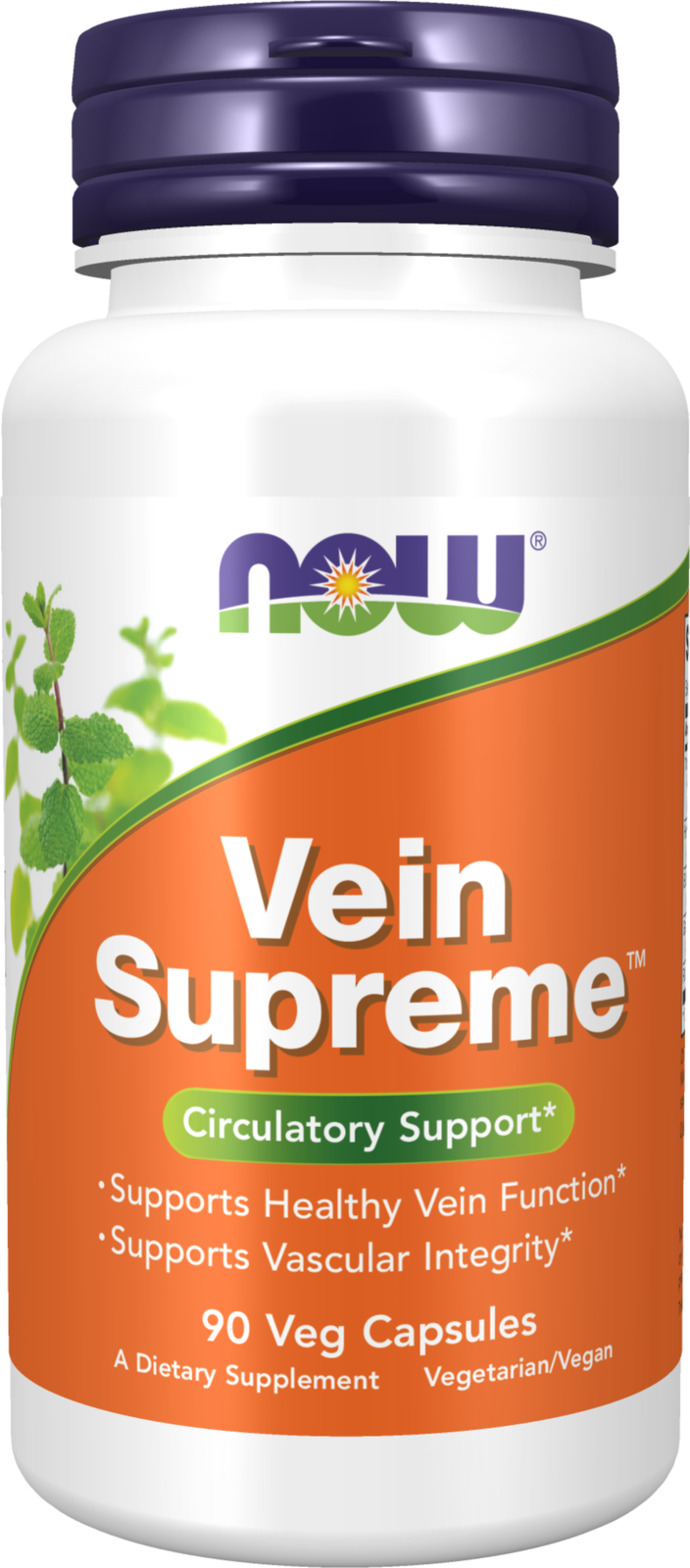 NOW Supplements, Vein Supreme™, Circulatory Support*, 90 Veg Caps — product image