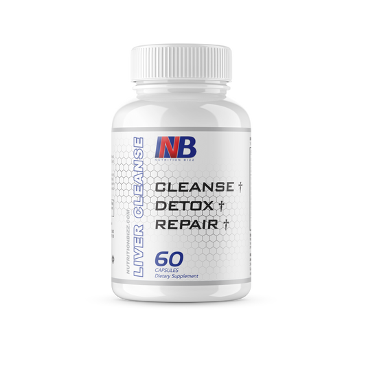 NutritionBizz Liver Cleanse Detox | Cleanse | Repair 60 Capsules
